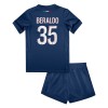 Maglia ufficiale Paris Saint Germain Lucas Beraldo 35 Casa 2024-25 per Bambino